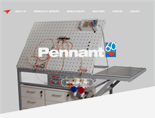 Tablet Screenshot of pennantplc.co.uk